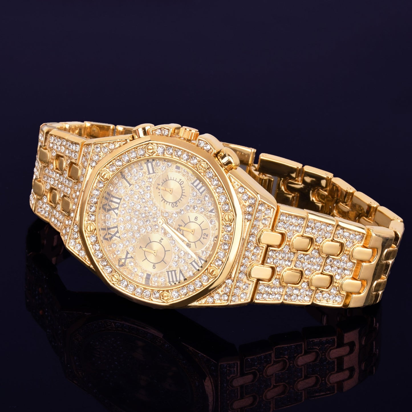 Diamond Watches for Men | Mens Diamond Watches | Big Face Watches for Men