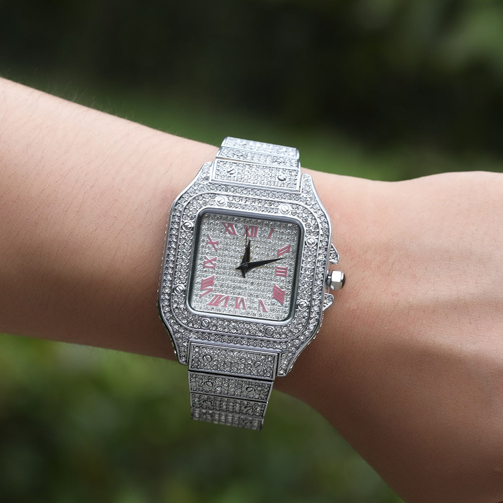 Womens Diamond Watch | Diamond Watches For Women | Watches with Arabic Numbers