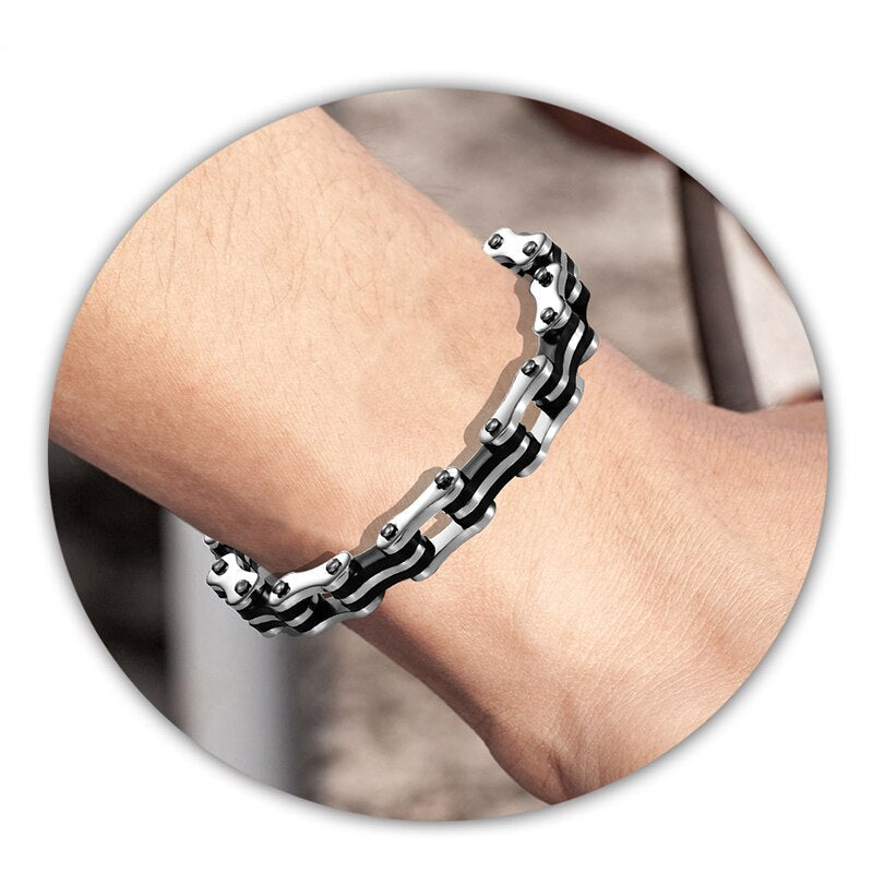 Bicycle Chain Bracelet | Motorcycle Chain Bracelet | Biker Bracelets