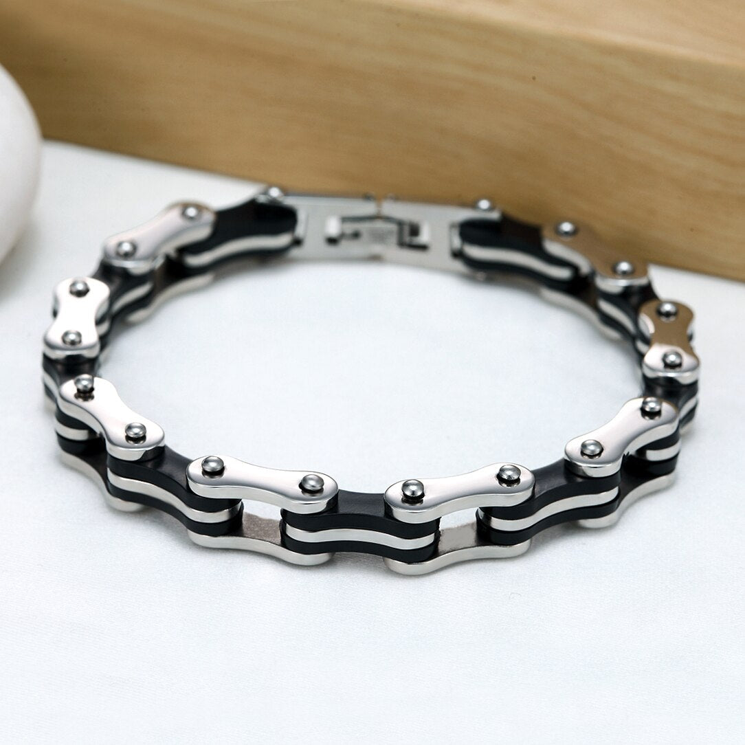 Bicycle Chain Bracelet | Motorcycle Chain Bracelet | Biker Bracelets