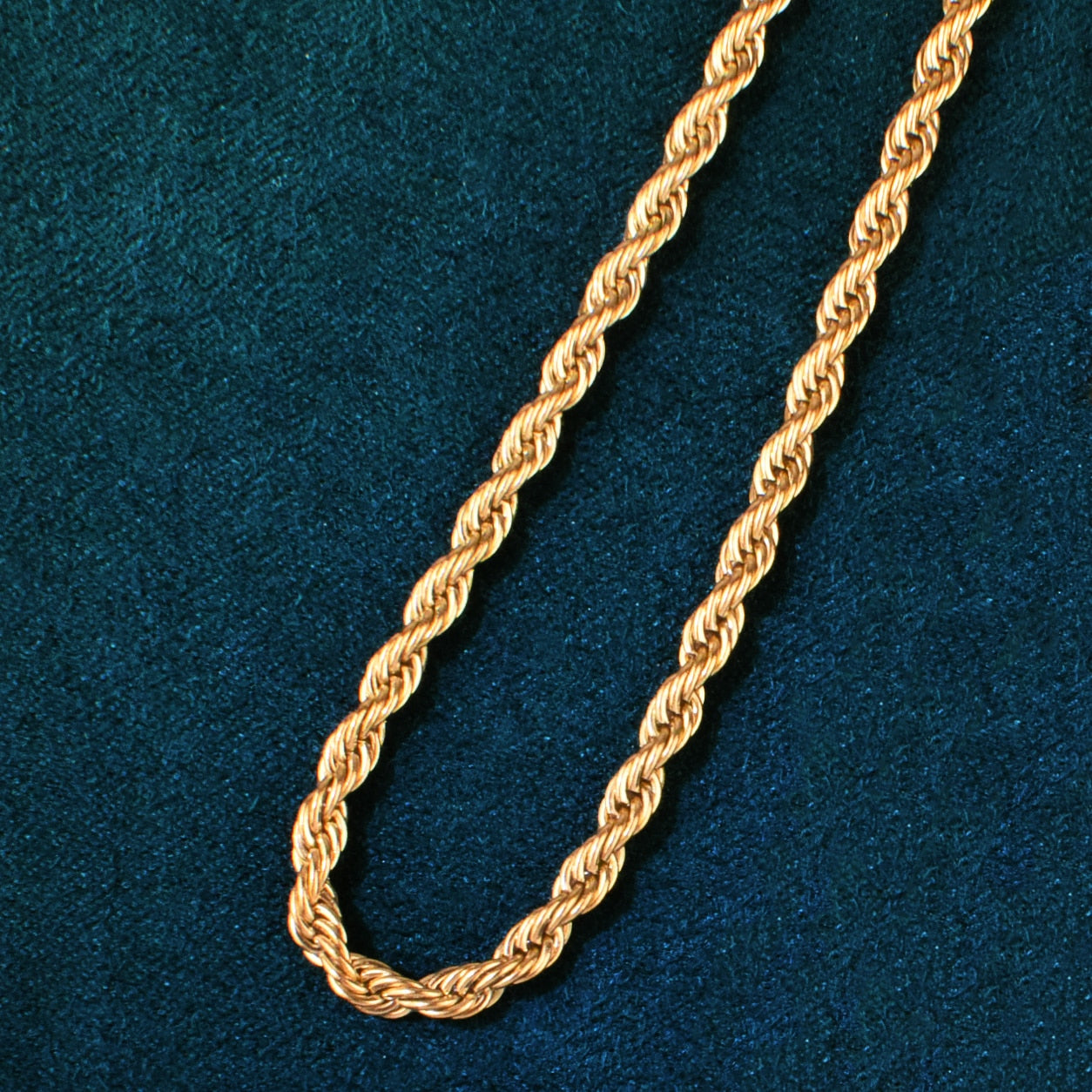 3mm Rope Chain | Black Rope Necklaces | Rope Chains