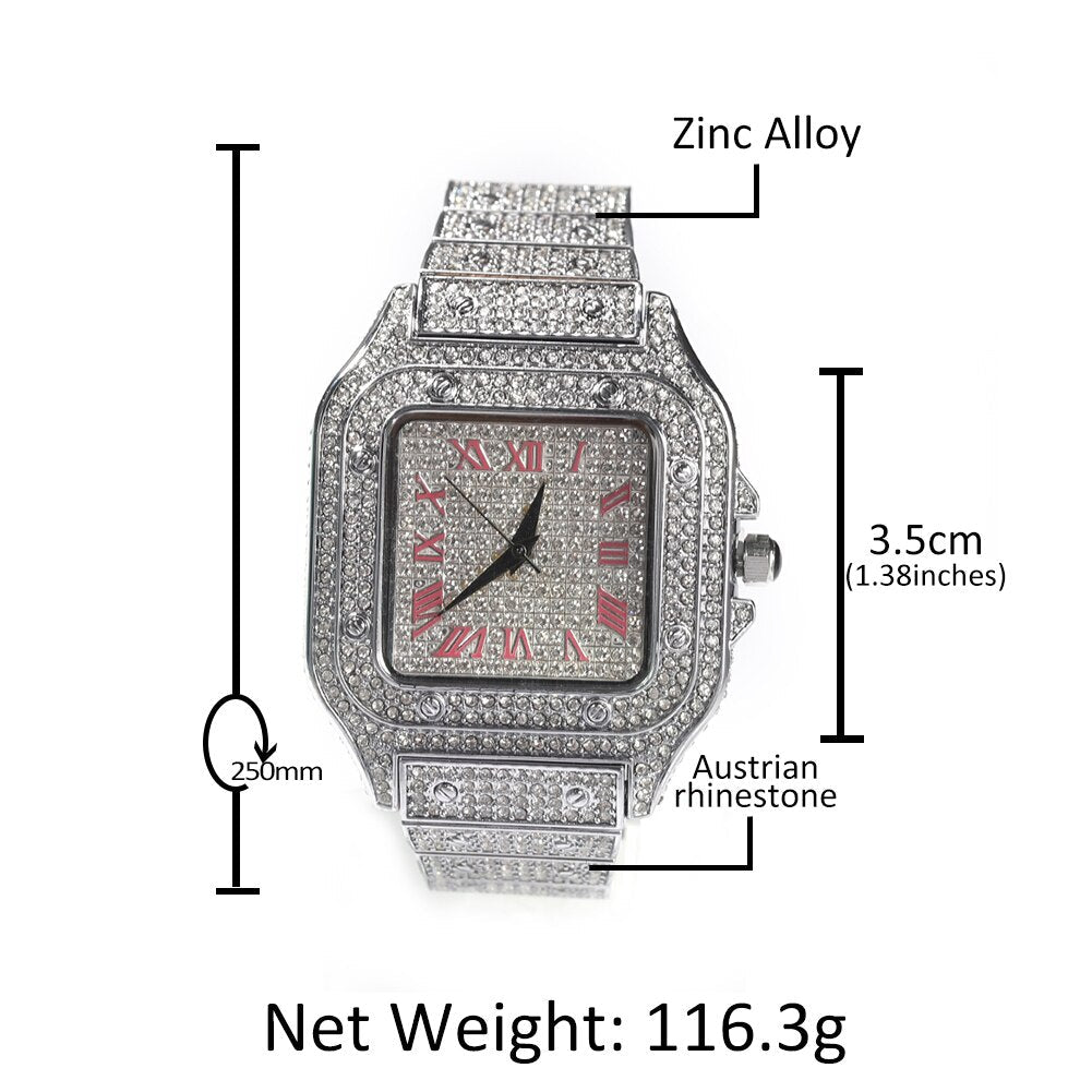 Womens Diamond Watch | Diamond Watches For Women | Watches with Arabic Numbers