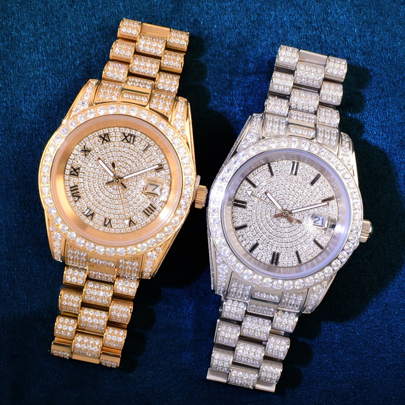 Iced out Watches | Mens Big Face Watch