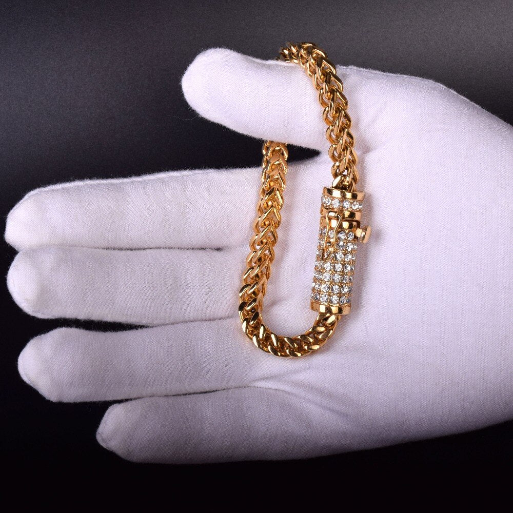 6mm | Franco Bracelet | Franco Gold Bracelet | Gold Franco Bracelets