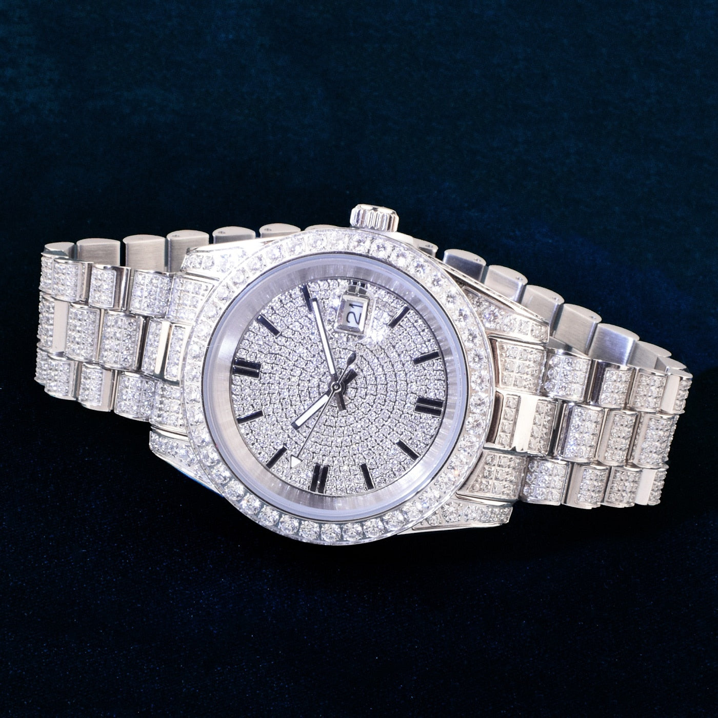 Iced out Watches | Mens Big Face Watch