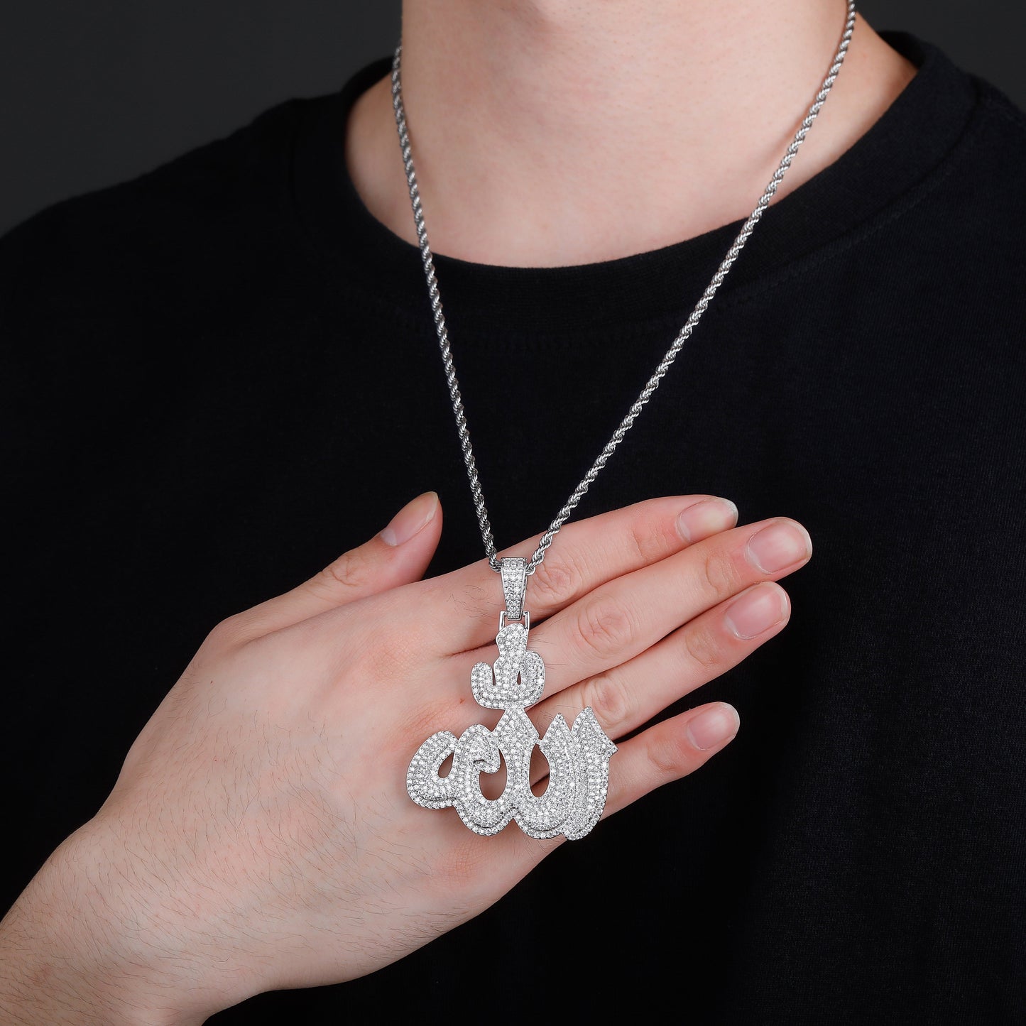 Allah Pendant | Diamond Allah Pendant | Allah Necklace