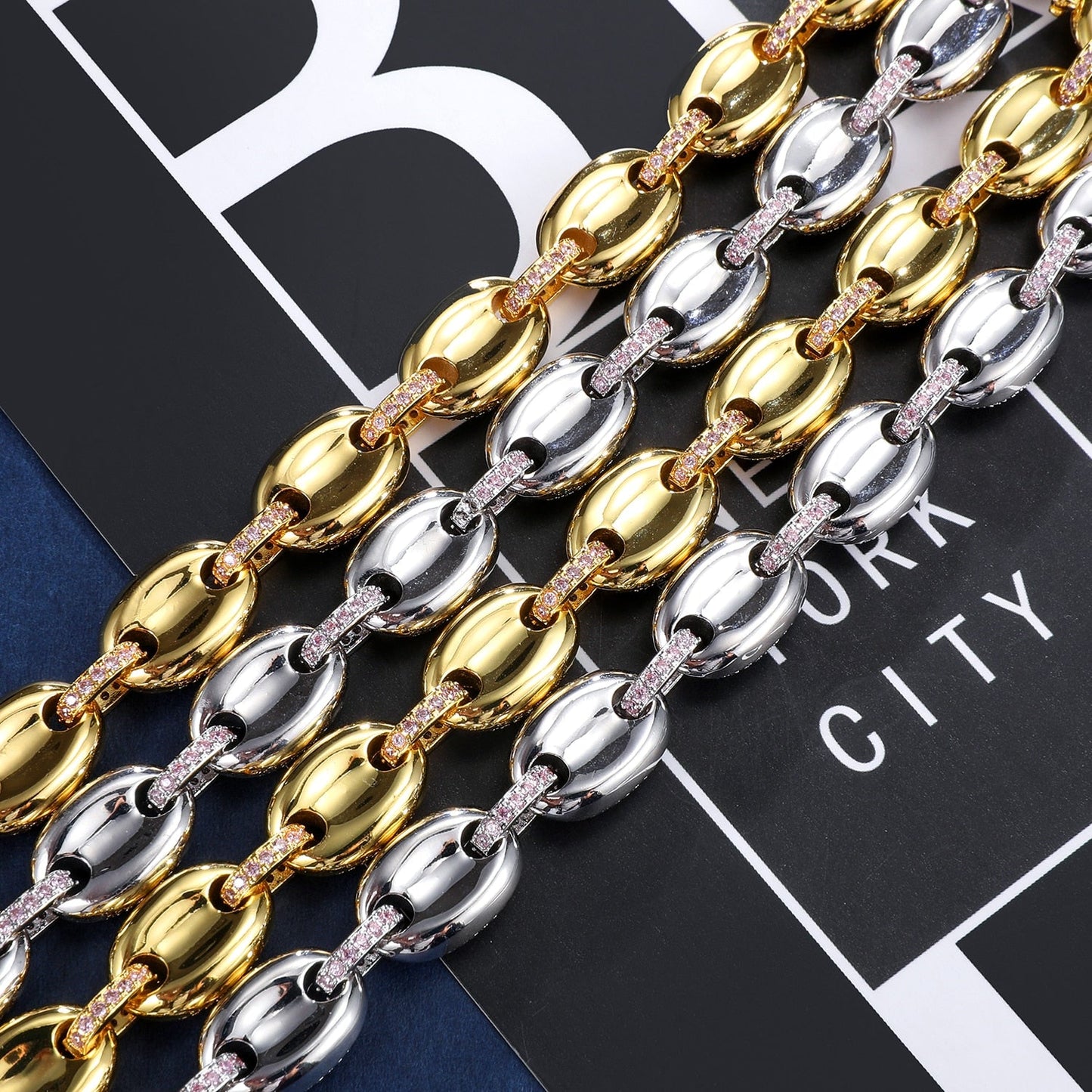 9mm Cuban Link Chain | Puffed Gucci Link Chain