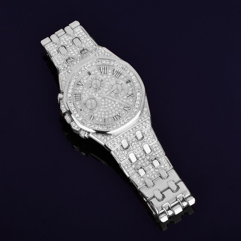 Diamond Watches for Men | Mens Diamond Watches | Big Face Watches for Men