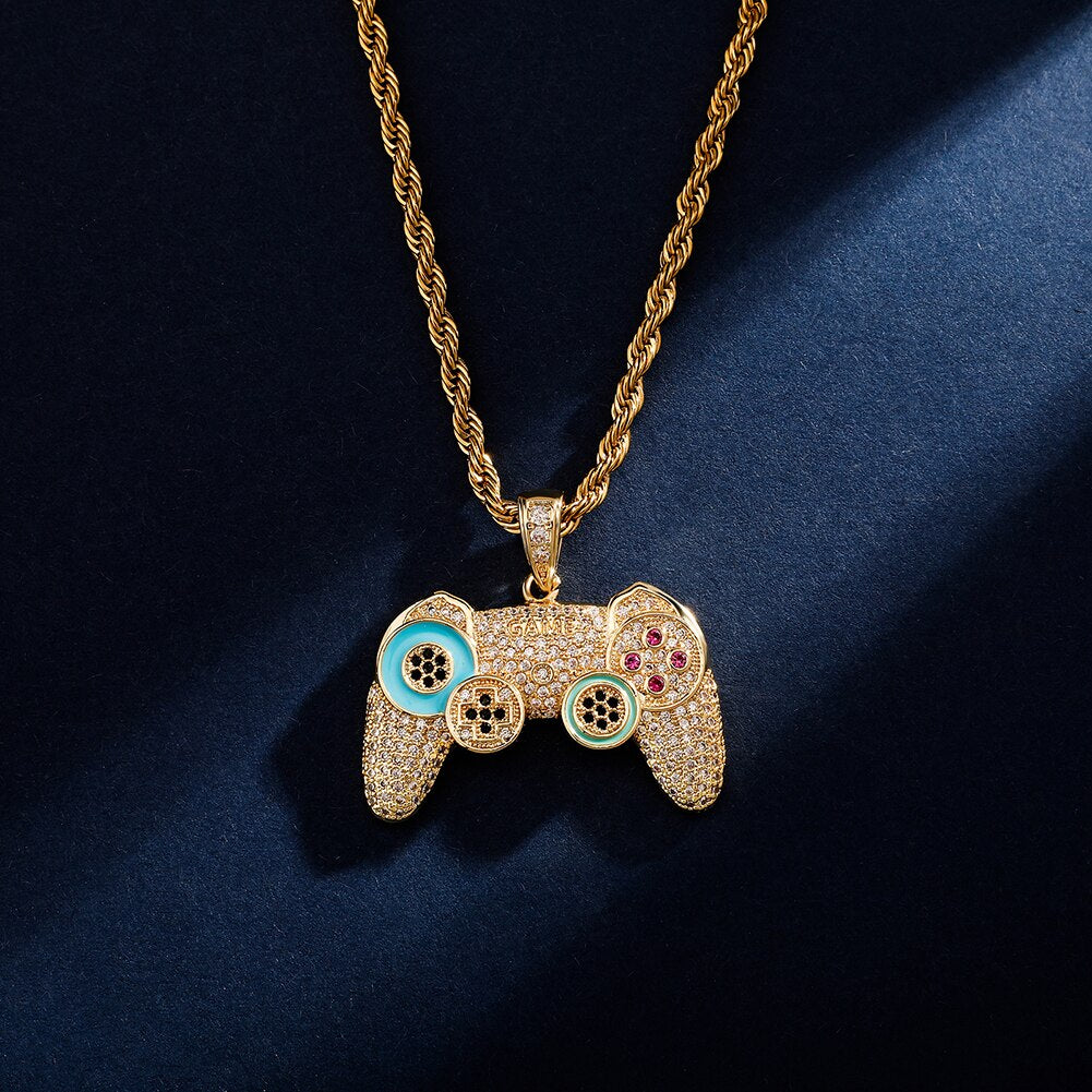 Gamer Pendant Necklace | Gamer Pendant | Gamer Pendants