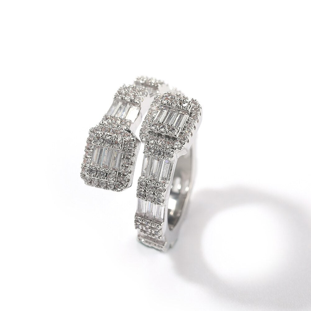 Beautiful Iced Out Rings for Women | Heart Ring