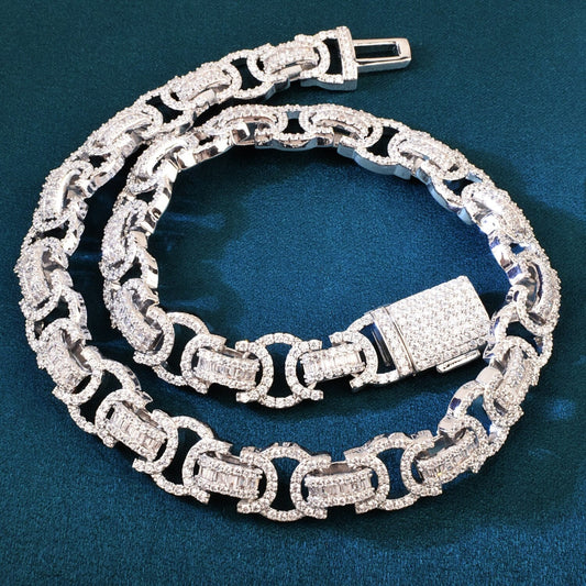 13mm Cuban Link Chain | Byzantine Necklaces | Byzantine Chain