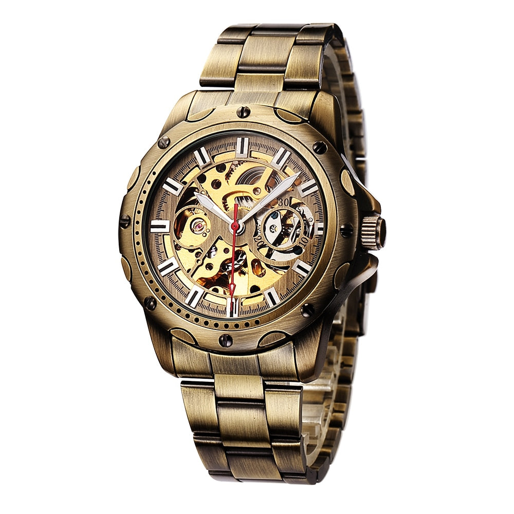 Steampunk Watch | Skeleton Watch | Men's Skeleton Watch